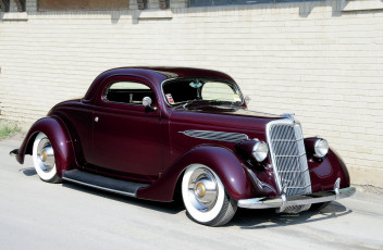 обоя 1935-ford-three-window-coupe, автомобили, custom classic car, ford