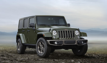 обоя jeep wrangler unlimited 75th anniversary edition 2016, автомобили, jeep, edition, anniversary, 75th, unlimited, wrangler, 2016