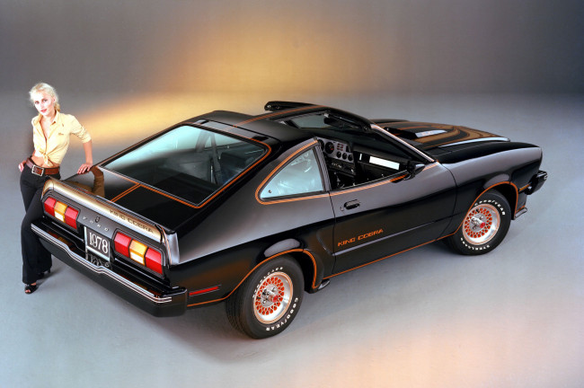 Обои картинки фото 1978-ford-mustang-ii-king-cobra, автомобили, -авто с девушками, mustang