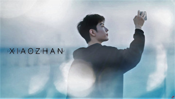 Картинка мужчины xiao+zhan актер толстовка фотоаппарат