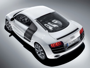 Картинка 2009 audi r8 52 fsi quattro автомобили