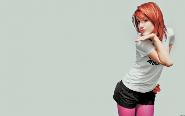 Обои картинки фото hayley, williams, музыка, paramore, певица, вокалистка