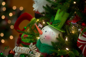 Картинка праздничные снеговики снеговичок