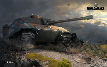 Картинка world+of+tanks видео+игры мир+танков+ e 100