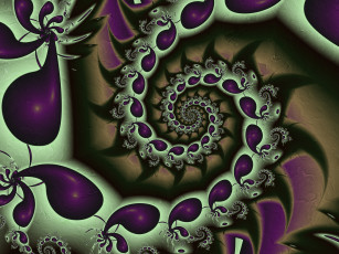 Картинка 3д+графика фракталы+ fractal фон узор цвета
