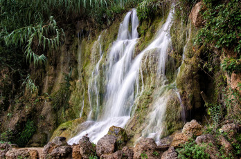 Картинка природа водопады обрыв водопад