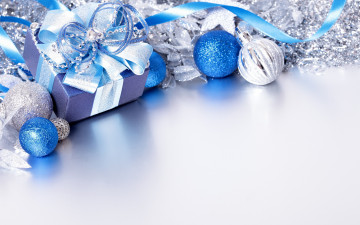 Картинка праздничные подарки+и+коробочки шары новый год рождество balls decoration christmas merry украшения снег