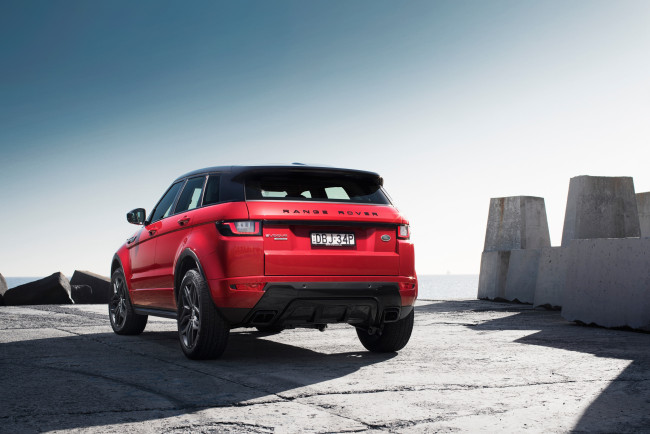 Обои картинки фото автомобили, range rover, dynamic, 2015г, au-spec, evoque, hse, range, rover