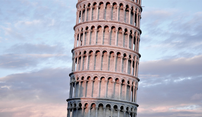 Обои картинки фото города, пиза , италия, башня, наклон, пизанская, пиза