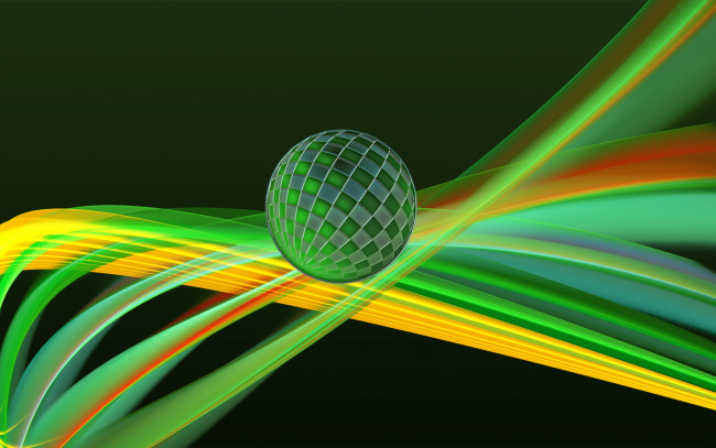Обои картинки фото 3д графика, шары , balls, шар, фон, цвета, узор