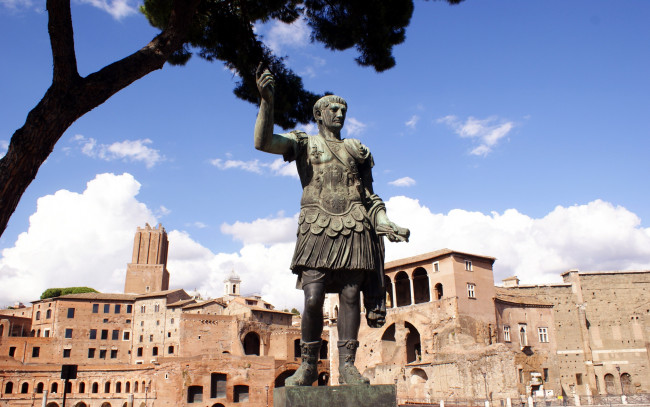 Обои картинки фото города, рим,  ватикан , италия, caesar, monument