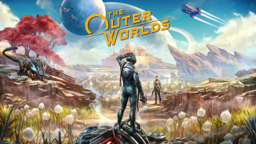 Картинка the+outer+worlds+ 2019 видео+игры ---другое постер ролевая игра ps4 xbox one the outer worlds вид от первого лица obsidian entertainment
