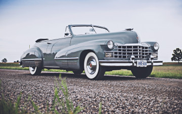 Картинка 1947+cadillac+sixty-two+convertible+ 47-6267 автомобили cadillac series 62 convertible 1947 год выпуска американский автомобиль классика ретро кабриолет