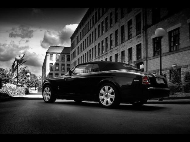 Обои картинки фото 2009, project, kahn, rolls, royce, phantom, coupe, автомобили