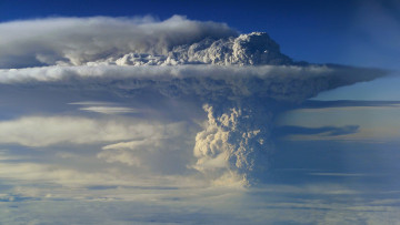 Картинка природа стихия puyehue вулкан чили дым пепел