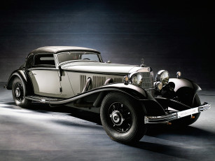 Картинка автомобили классика авто 1935 mercedes+benz 500k cabriolet+a