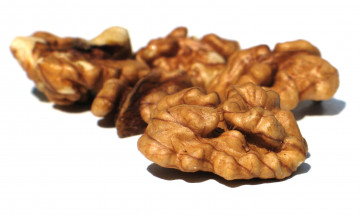Картинка грецкие орехи еда каштаны ядра чищенные