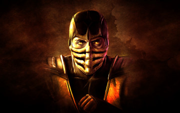 Картинка mortal+kombat видео+игры mortal+kombat+ 2011 mask ninja scorpion mortal kombat