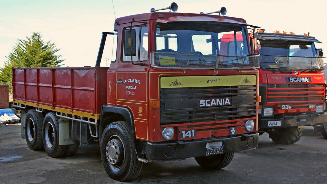 Обои картинки фото 1979 scania lbt truck, автомобили, scania, дизельные, двигатели, швеция, автобусы, судовые, ab, грузовые