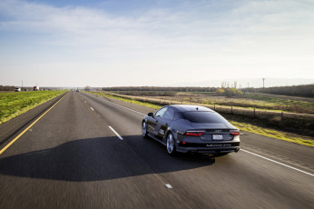Картинка автомобили audi concept driving piloted 2015г sportback a7