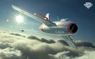 Картинка world+of+warplanes видео+игры истребитель миг-15бис wg мир самолетов wowp wargaming net