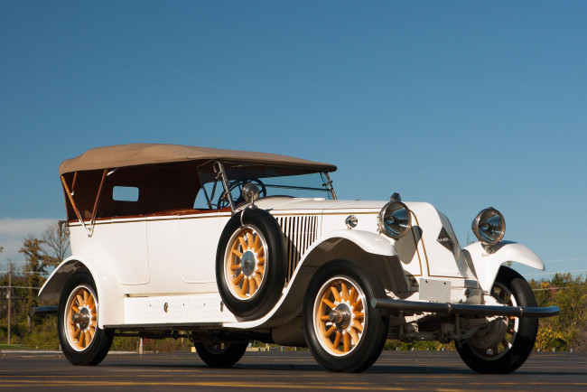 Обои картинки фото автомобили, классика, светлый, 1925г, tourer, cv, 40, renault