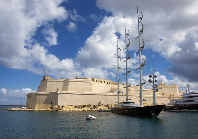 Обои картинки фото maltese falcon, корабли, Яхты, суперяхта