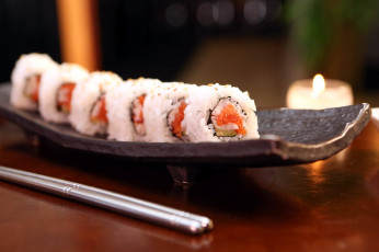 Картинка еда рыба +морепродукты +суши +роллы рис роллы