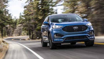 Картинка ford+edge+st+2019 автомобили ford blue edge 2019 st