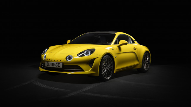 Обои картинки фото alpine a110 color edition 2020, автомобили, alpine, желтый