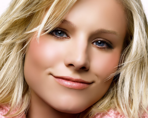 Обои картинки фото Kristen Bell, девушки