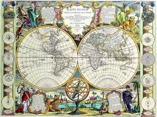 Картинка разное глобусы карты карта мира старинный