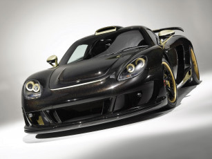 Картинка 2007 gemballa mirage gt black based on porsche carrera автомобили