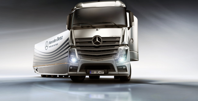 Обои картинки фото автомобили, mercedes trucks, mercedes