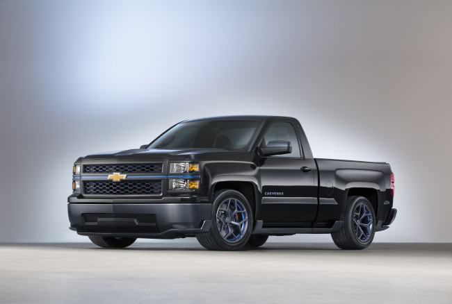 Обои картинки фото 2013-sema-chevrolet-silverado cheyenne, автомобили, chevrolet, silverado