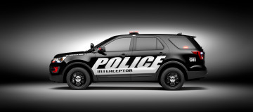 Картинка автомобили полиция utility interceptor police ford 2016г u502