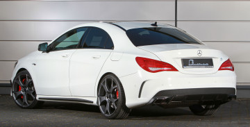 обоя автомобили, mercedes-benz, bb, светлый, 2015г, c117, amg, cla, 45