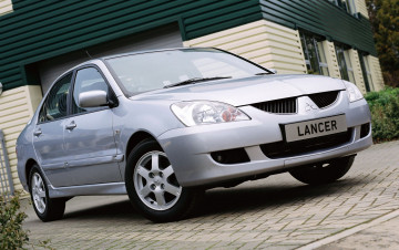 Картинка автомобили mitsubishi lancer uk-spec светлый