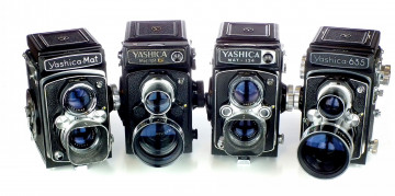 Картинка yashica+tlr+family бренды -+другое кинокамера