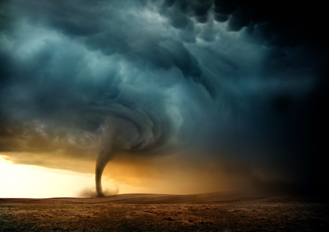 Обои картинки фото природа, стихия, небо, ветер, облака, гроза, тучи, смерч, буря, торнадо