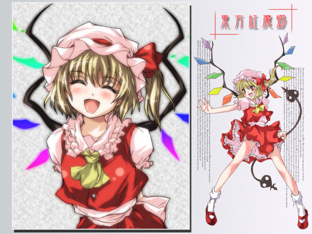 Обои картинки фото аниме, touhou