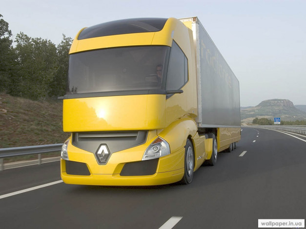 Обои картинки фото автомобили, renault, trucks