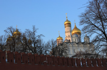 Картинка города москва россия московский кремль