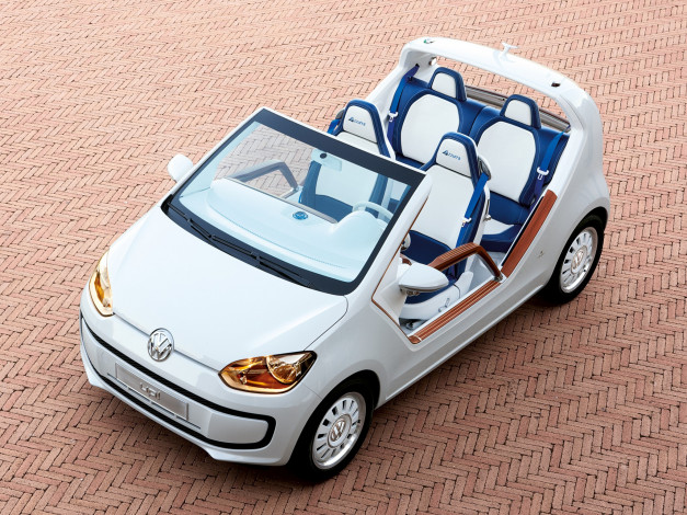 Обои картинки фото volkswagen, up, azzurra, sailing, team, concept, автомобили