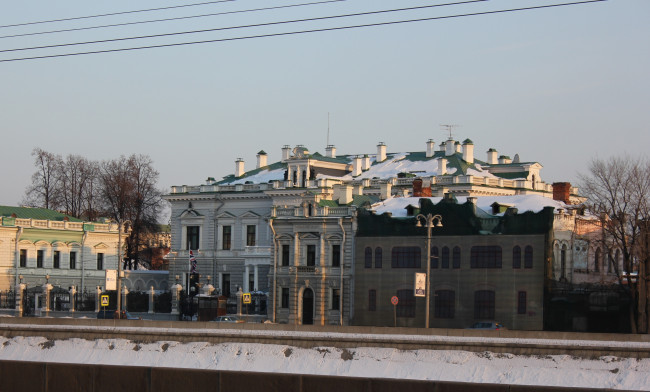 Обои картинки фото резиденция, посла, великобритании, северной, ирландии, города, москва, россия