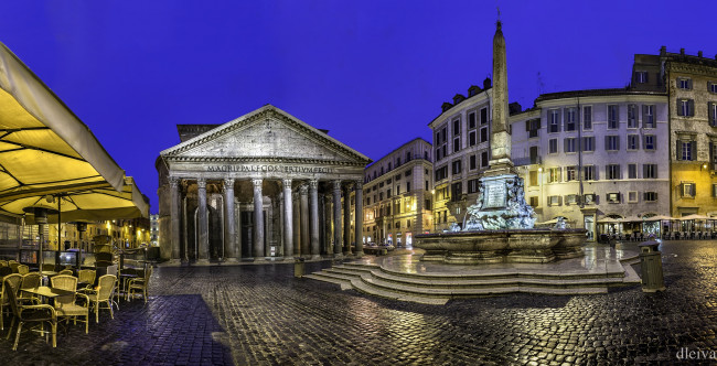Обои картинки фото города, рим,  ватикан , италия, стела, колонны, площадь