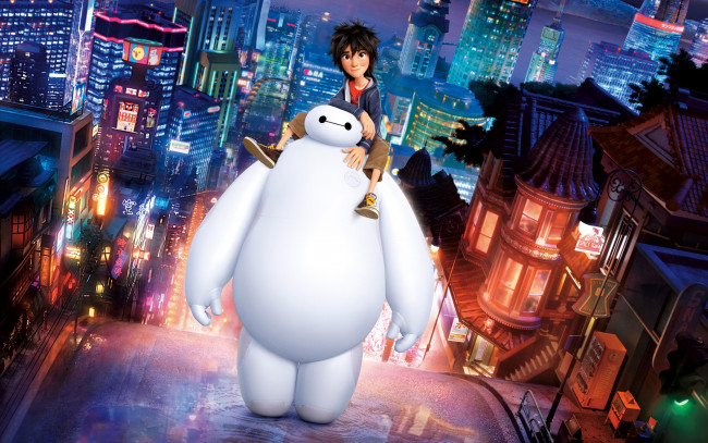 Обои картинки фото мультфильмы, big hero 6, big, hero, 6