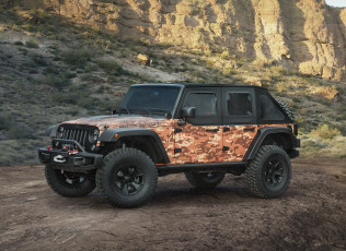 обоя автомобили, jeep, trailstorm, concept, jk, 2016г