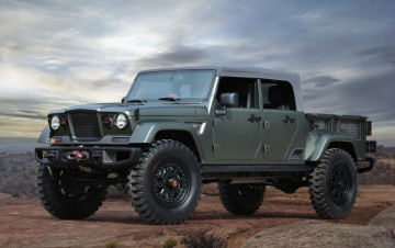 обоя автомобили, jeep, jk, 715, concept, 2016г, chief, crew