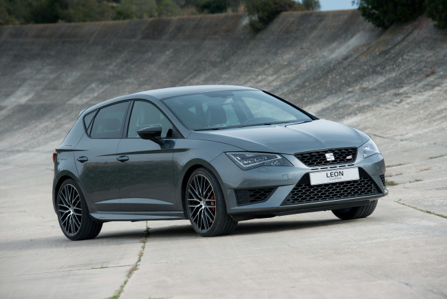 Обои картинки фото автомобили, seat, 2015г, 5f, cupra, 290, leоn